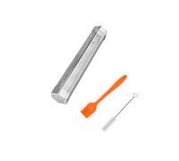 Smoker Tube,Tube de fumée hexagonal en acier inoxydable pour barbecue à charbon de bois, fumage chaud et froid pour barbecue électrique, pour la Viande BBQ Grill Légumes（12 in ）