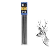 Smooth Pencil Lead Refill, Graphite Student Lead, School Exam Supply | Smooth Pencil Lead Refill, Break Resistant Graphite Core, Student Study Exam Supply, Essential Writing Drawing Accessory