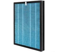 SMZhomeone 1 filtre purificateur d'air HEPA avec charbon actif pour enlever la poussière PM25 formaldéhyde Design composite épais Bleu Utilisation à domicile ou au bureau (310 x 215 x 25 mm 1)