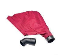 SMZhomeone Kit de housse anti-poussière avec tuyau coudé pour ponceuse à bande Makita-9403 9401, chiffon anti-poussière en plastique, lot de 2 pièces, rouge/noir