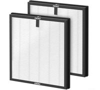 SMZhomeone Lot de 2 filtres de rechange pour purificateur d'air MORENTO HY4866, filtre à air à charbon actif, poussière et squames d'animaux pour une utilisation domestique