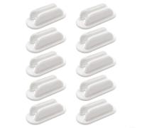 SMZhomeone Lot de 2 porte-stylos pour calendriers Skylight 38,1 cm à 68,1 cm, support de stylet en silicone souple, organiseur blanc pour bureau à domicile (10 pièces)