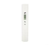 SMZhomeone Testeur de pH numérique 000-1400 - Haute précision - Affichage LCD - Stylo portable en plastique blanc pour piscine, aquarium, jardin