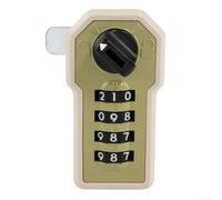 SMZhomeone Verrou de porte à clavier sans vec verrouillage automatique et codes 9999, pêne dormant électronique en ABS résistant aux intempéries IP54 pour la sécurité de la maison et du bureau