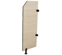 Sn Lot de 4 urinoirs à fixation au sol avec code d'angle en acier pour homme