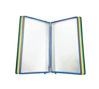 SnamicE Organiseur de référence Mural - Organiseur de référence de Bureau, présentoir de Catalogue en PVC et métal, Organiseur de référence Mural, présentoir de livret à Rabats, pour Le r,