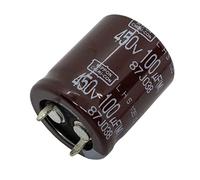 Snap-In Elko Condensateur 100µF 450V | Condensateur électrolytique jusqu'à une température de 105°C | 22x25mm | 100uF ELHS451VSN101MP25S UCC