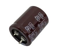 Snap-In Elko Condensateur 180µF 450V | Condensateur électrolytique jusqu'à une température de 105°C | 25x30mm | 180uF ELHS451VSN181MQ30S UCC