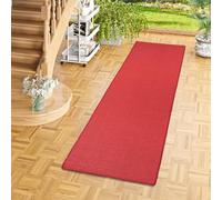 Snapstyle Astra - Sisal Nature - Tapis Long Couloir - Rouge - 9 Tailles