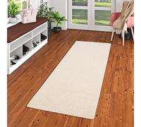Snapstyle Mona - Tapis Long Couloir - Tapis en Velours à Poils Longs - Crème - 9 Tailles