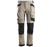 Snickers AllroundWork Stretch pantalon de travailitavec poches. Poches holster, EN 14404 Kaki-Noir 250