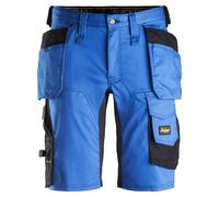 Snickers AllroundWork Stretchitsshorts avec poches holster bleu-noir 44