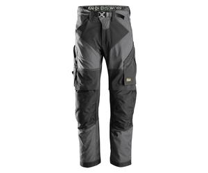 Snickers FlexiWork Arbeitshose, EN 14404 gris acier-noir 50