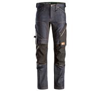 Snickers FlexiWork Denimitpantalon de travail, EN 14404 Denim-Noir 154