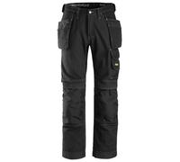 Snickers Pantalon de travail confortable en cotonit, EN 14404 Noir 160
