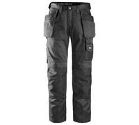 Snickers Pantalon de travail en DuraTwillitavec . Poches holster, EN 14404 Noir 42