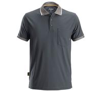 Snickers Polo AllroundWork 37.5® Technologie Gris acier S