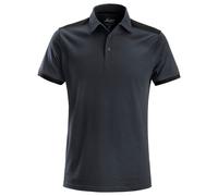 Snickers Polo AllroundWork gris acier-noir L