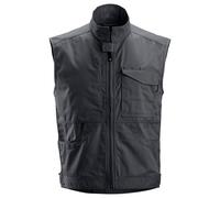 Snickers Service Arbeitgilet gris acier XXL