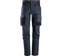 Snickers Workwear AllroundWork StretchitPantalon sans genouillère Navy/Noir 108