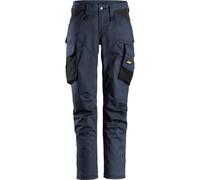 Snickers Workwear Femmes AllroundWork Stretch TravailitPantalon sans genouillère Navy/Noir 32