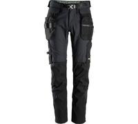 Snickers Workwear FlexiWork Arbeitshose mit Poches holster amovibles Gris acier/Noir 148