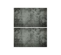 Vidaxl Planches Ã Dã©Couper 2 Pcs Motif De Bã©Ton Verre Trempã©