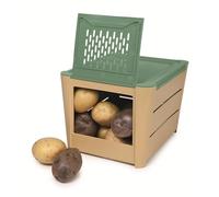 Snips 000500 Marron et vert | 3 kg | 25,5 x 20 x 17,5 cm | Fabriqué en Italie 0% BPA Pomme et Légumes | Plastique 3 kg