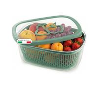 Snips, Boîte de Conservation avec Préservation d'Arôme Fruit 4 Lt, Boite Rangement Frigo, 28,5 x 20,5 x 11 cm, Made in Italy, Verte