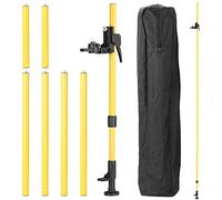 Snnozy Barre télescopique pour nivellement laser à lignes croisées, 4,2 m, barre de montage du sol au plafond, filetage 1/4", extension de levage pour lignes croisées