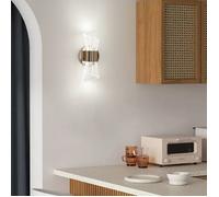 SNOGOLD Applique Murale LED 12W Moderne Intérieur, Applique Murale Lumière Blanche 6000K en Acrylique pour Salon Chambre Couloir