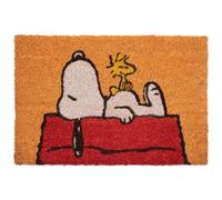 Grupo Erik - Paillasson Snoopy - Antidérapant et Fibre de Coco - 40 x 60 cm