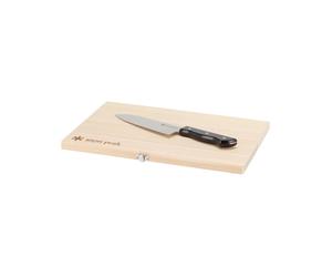 Snow Peak - Ensemble à découpe - Chopping Board Set Large en Bois - Beige Beige