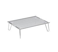 Snow Peak Ozen Solo Table en Aluminium Argenté 297 x 210 x 85 mm