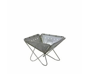 Snow Peak Pack & Carry Fireplace - Argent - Petite IMPORTATION JAPONAISE