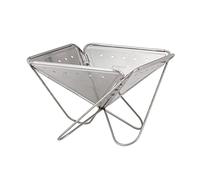 Snow Peak ST-032RS Pack & Carry Cheminée L, Foyer portable, Barbecue d'extérieur japonais
