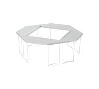 Snow Peak - Table de cuisson 4 places - Jikaro Fire Ring Table - Gris Gris