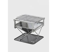 Snow Peak TAKIBI FIRE & GRILL LARGE STARTER SET men Outdoor Equipment silver taille: ONE SIZE