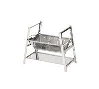 Snow Peak Takibi Solo Foyer léger en acier inoxydable pour camping et extérieur