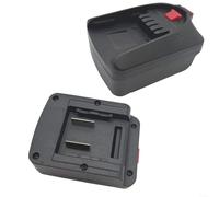 Snowchecking Adaptateur de batterie pour outil électrique, pour Power X-Change 18 V vers PBA Garden Series, convertisseur en plastique robuste avec verrou de sécurité, noir