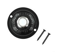 snowchecking Bouton de sonnette filaire avec lumière LED, bouton de sonnette de rechange, sonnette intelligente, interrupteur poussoir rond classique avec éclairage continu