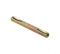 snowchecking Broche carrée de porte, tige en fer galvanisé de 8 mm pour poignées de fenêtre, conception de goupille crantée sécurisée, solution de remplacement économique, 85-130 mm (95 mm)