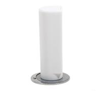 snowchecking Butée de porte magnétique, butée de porte, support de loquet de porte, montage au sol robuste, installation sans perçage, profil ultra fin de 17 mm, coussinet doux et silencieux