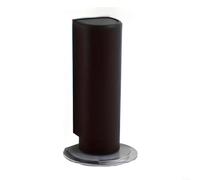 snowchecking Butée de porte magnétique, butée de porte, support de loquet de porte, montage au sol robuste, installation sans perçage, profil ultra fin de 17 mm, coussinet doux et silencieux