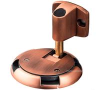 snowchecking Butée de porte mécanique, support de porte automatique, butée de porte en alliage de zinc, empêche le vent de claquer, garantit la sécurité sans trébuchement, profil fin de 10 mm, écart