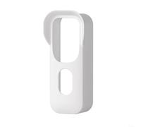Snowchecking Coque de protection en silicone résistant aux intempéries, pour sonnette vidéo Blink 2025, soutien de la vision nocturne, installation rapide, classique (blanc)