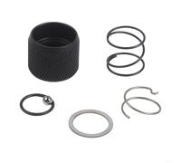 Snowchecking Kit de réparation de mandrin en métal pour porte-embout de tournevis Impact avec ressort à manchon, rondelle en acier, anneau, ressort à bille, bille en acier, pour DCF885L2 DCF885M2