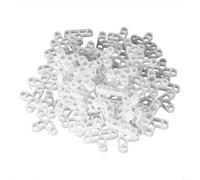 snowchecking Lot de 100 entretoises en plastique robuste pour nivellement des murs en briques et des planches de terrasse, créant des espaces uniformes avec une efficacité améliorée pour les projets