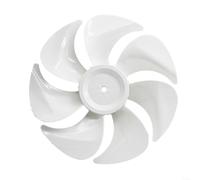Snowchecking Ventilateur à 7 pales en plastique silencieux, 25 cm, pour circulateur d'air, sol, mur, bureau, noir (blanc)