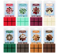 SNOWSEN Winterzeit - Cire parfumée pour lampe à parfum - Cire naturelle de soja - Cubes de cire pour parfum d'ambiance - Pour lampe à parfum d'ambiance - Coffret cadeau pour femme
